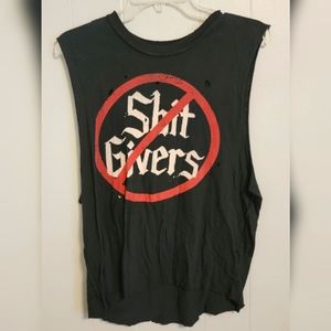 No Shit Givers tank